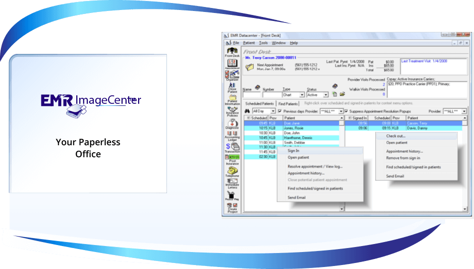 EMR Imagecenter&trade; Your Paperless Office